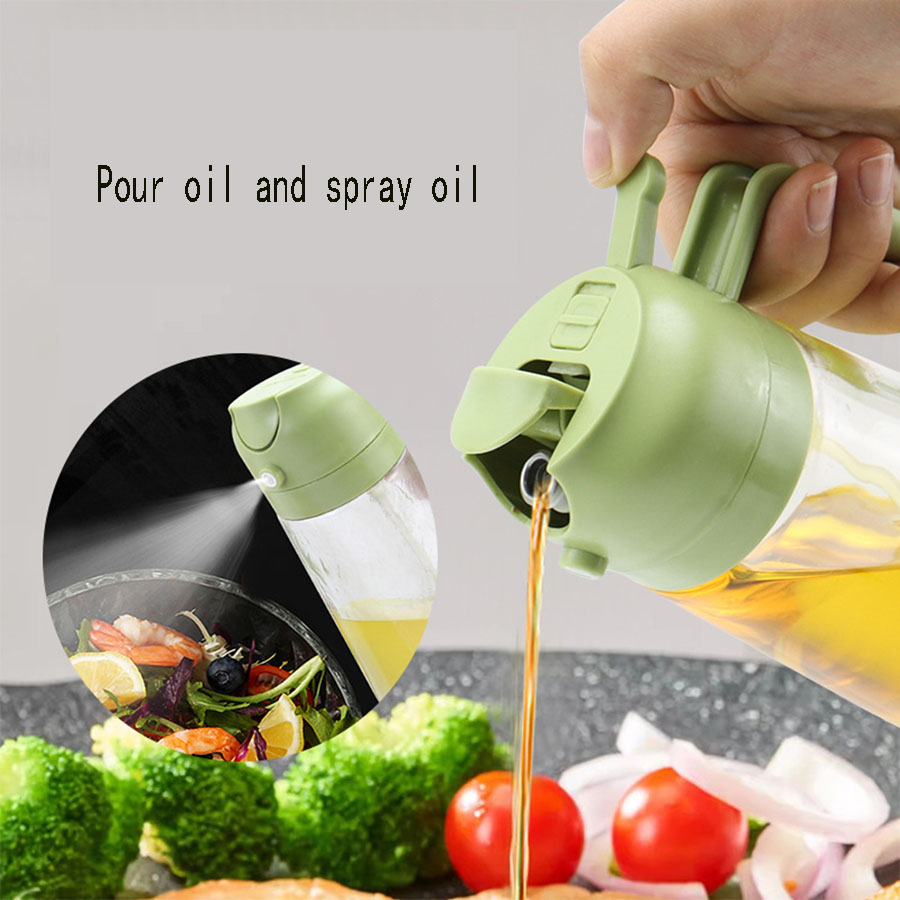Kitchen Bank - 2in1 500 ml Cam Yağ Püskürtücü