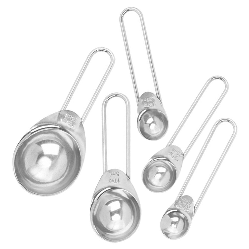 Baking (Kitchen Ingredient) - 1 Set Premium Paslanmaz Çelik Ölçü