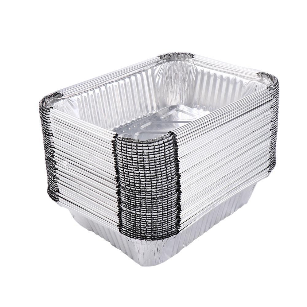 Kitchen Baking Tray Organiser - Tek kullanımlık Barbekü Damlama Tavaları Alüminyum