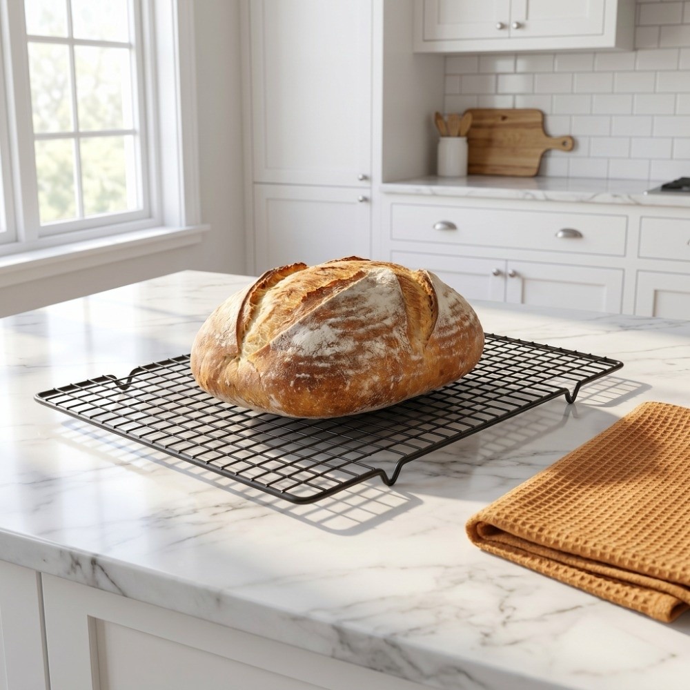 Cooling Rack Wire - Karbon Çelik Soğutma Rafı Dikdörtgen Yapışmaz