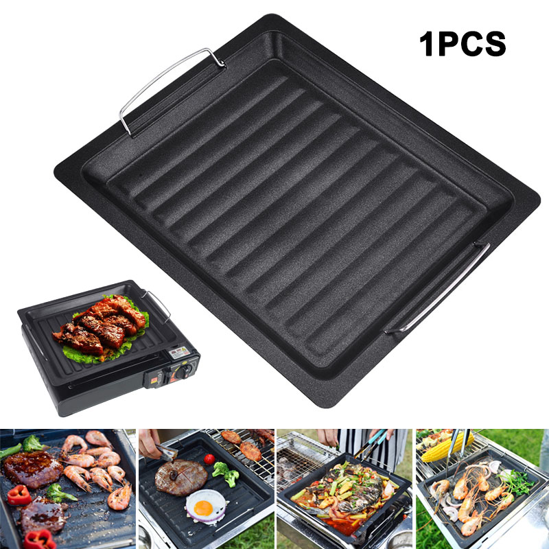 Kitchen Baking Tray Organiser - Açık havada kalın kare ızgara tavası
