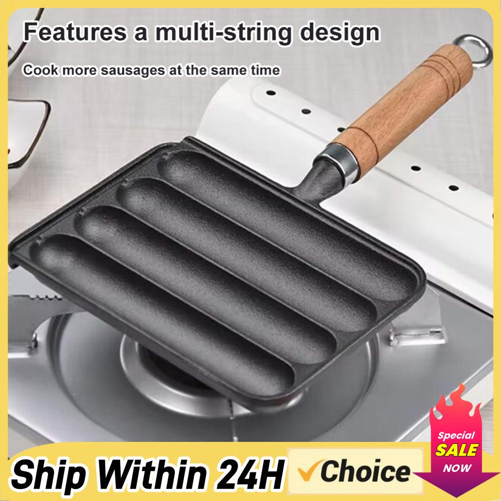 Kitchen Baking Tray Organiser - Dökme Demir Önceden Yağlanmış Tencere Yapışmaz