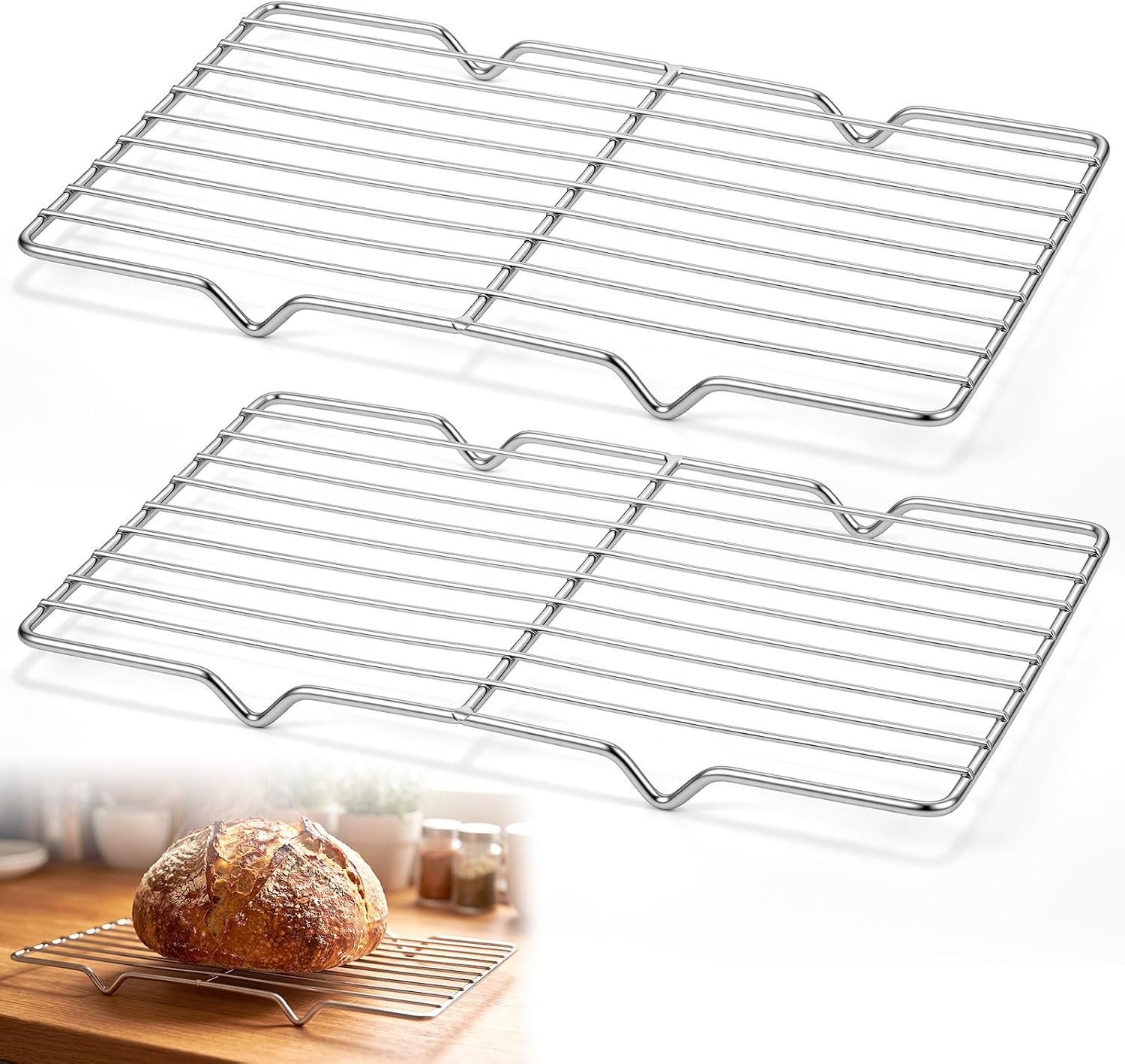 Cooling Rack Wire - 2'li Soğutma Rafı, 5L x 10.5W