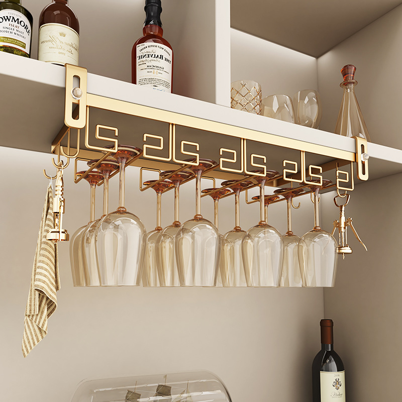 Kitchen Cabinet Baking Organizer - Karbon Çelik Pişirme Boya şarap bardağı