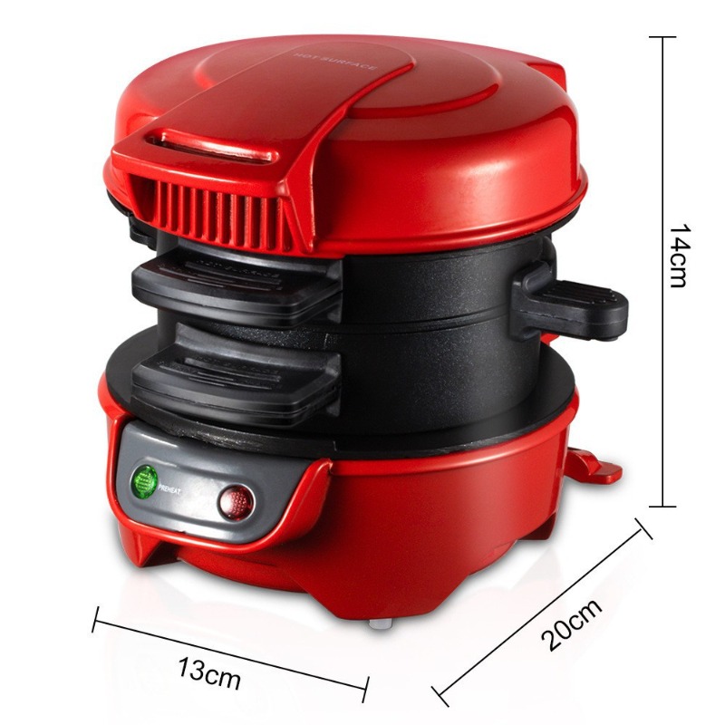 220V 110V Mini Elektrikli Burg - Kitchen Baking Machine incelemesi ve fiyatı