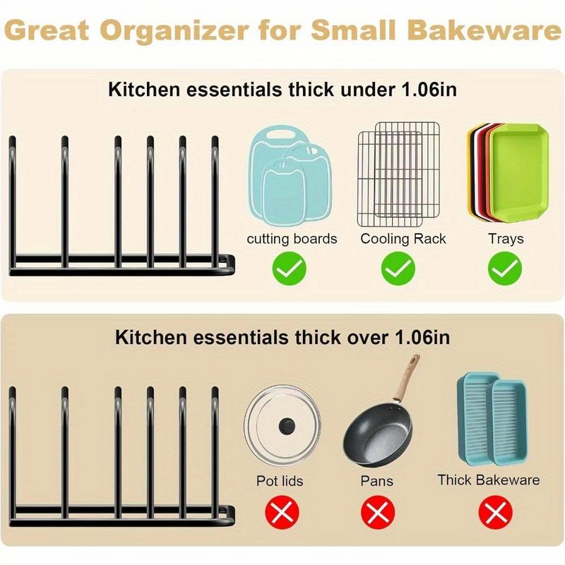 1 adet kesme tahtası organizat - Kitchen Cabinet Baking Sheet Organizer incelemesi ve fiyatı