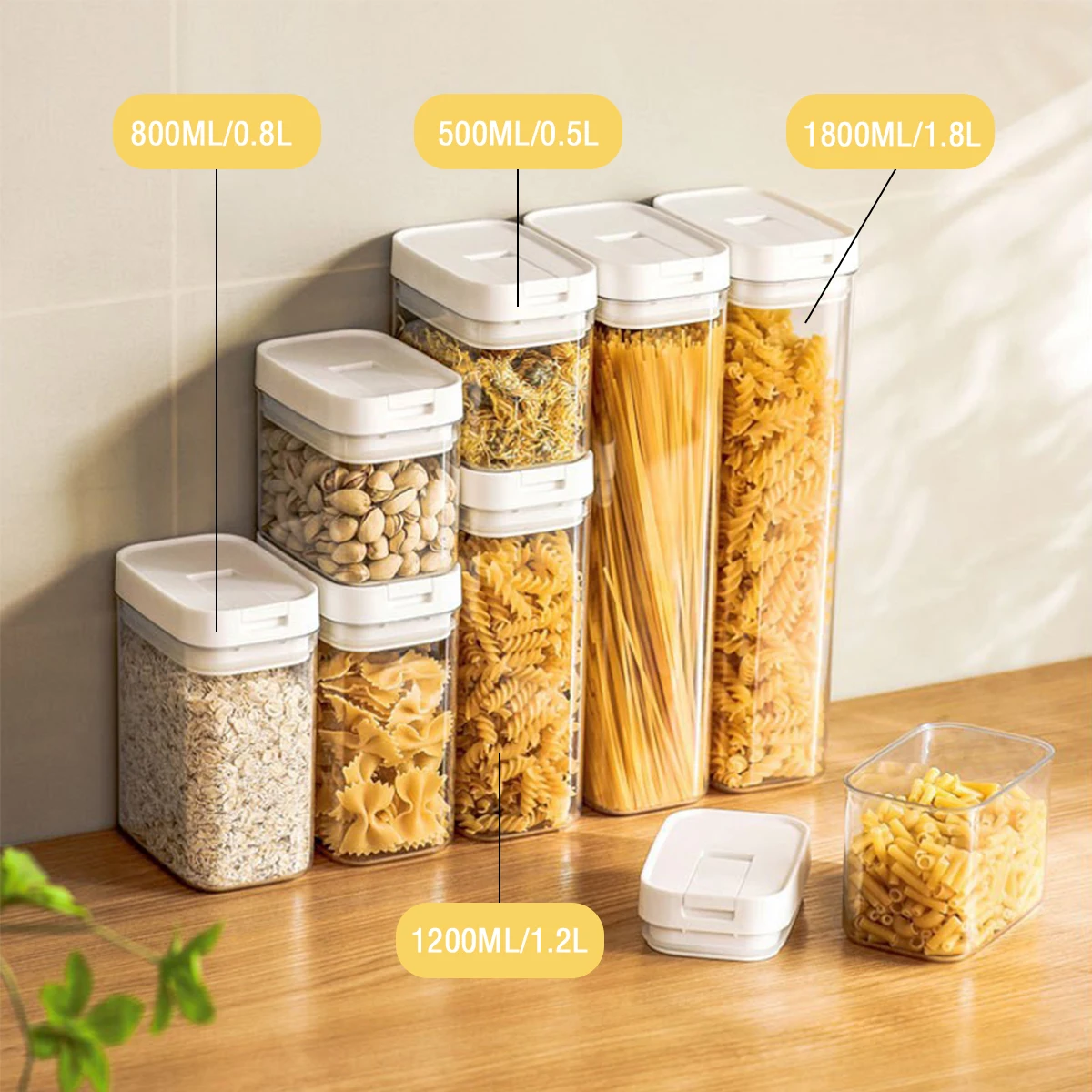 Makarna Saklama Kutusu Şeffaf  - Kitchen Bank incelemesi ve fiyatı