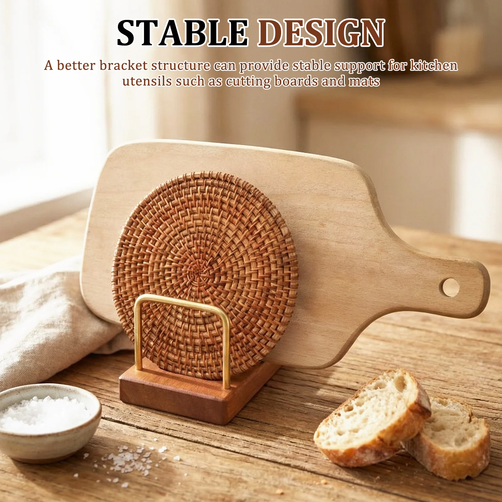 Tencere Kapağı Rafı Kesme Taht - Kitchen Cabinet Baking Organizer incelemesi ve fiyatı