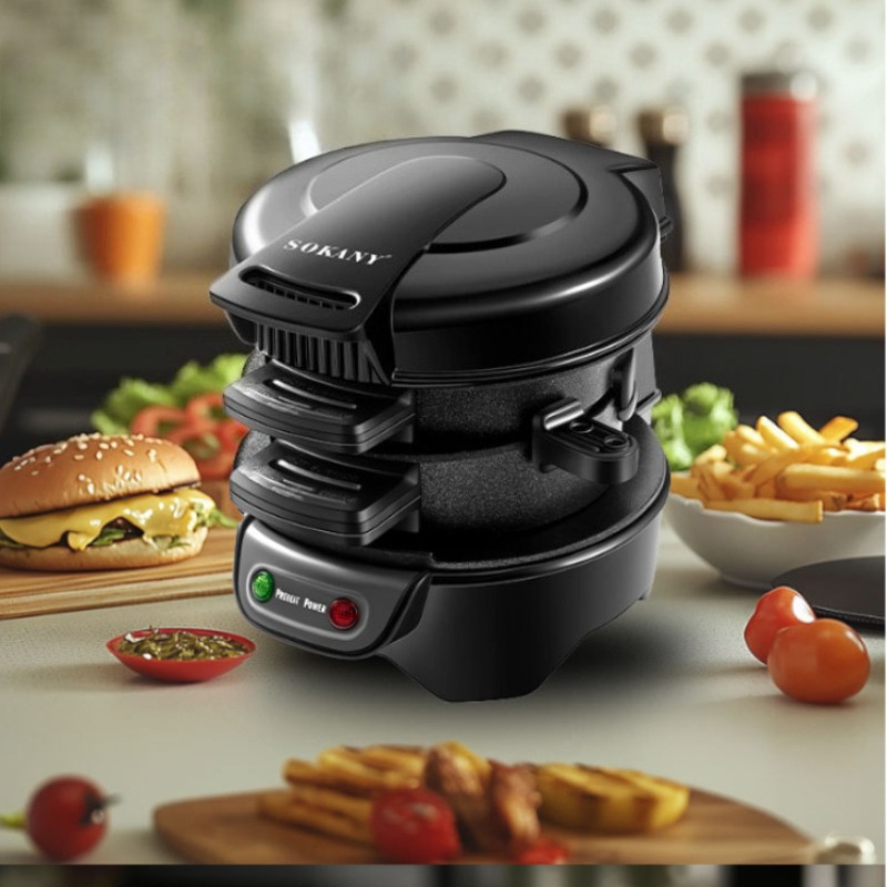 220V 110V Mini Elektrikli Burg - Kitchen Baking Machine incelemesi ve fiyatı