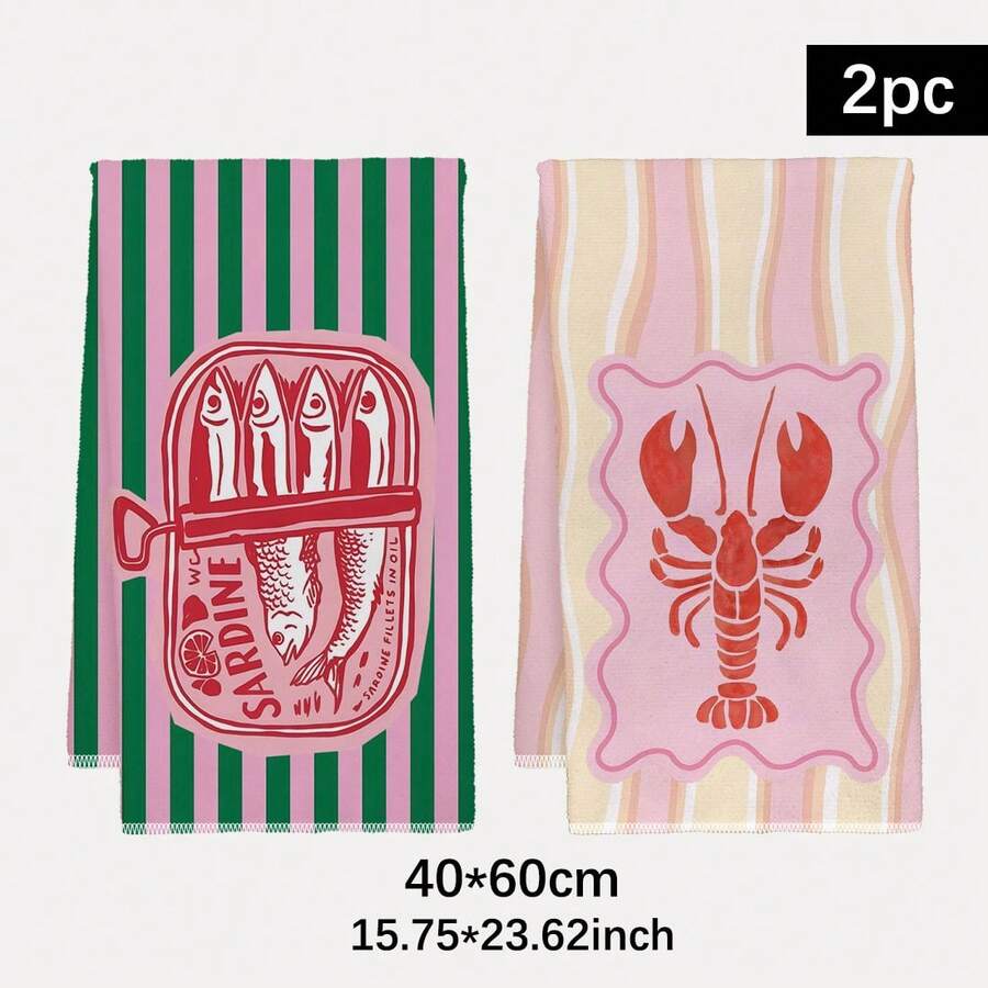 2 Adet, Pembe ve Yeşil Çizgili - Kitchen Baking Must Haves incelemesi ve fiyatı