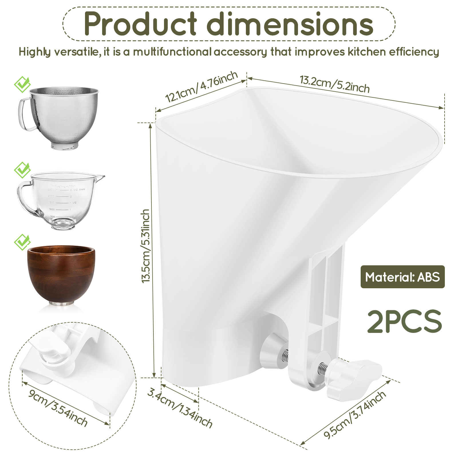 Dökülmeye Karşı Koruyucu Un Hu - Kitchen Baking Mixer incelemesi ve fiyatı