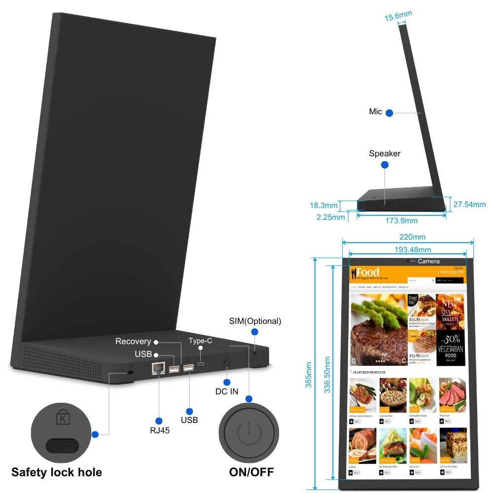 Masaüstü Şeklinde L Tablet Dij - Kitchen Bank incelemesi ve fiyatı