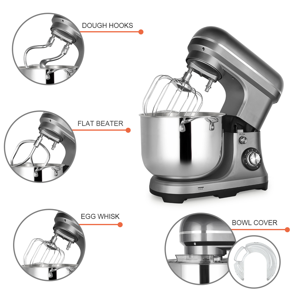 11L 2000W Büyük Güçlü Elektrik - Kitchen Baking Mixer incelemesi ve fiyatı