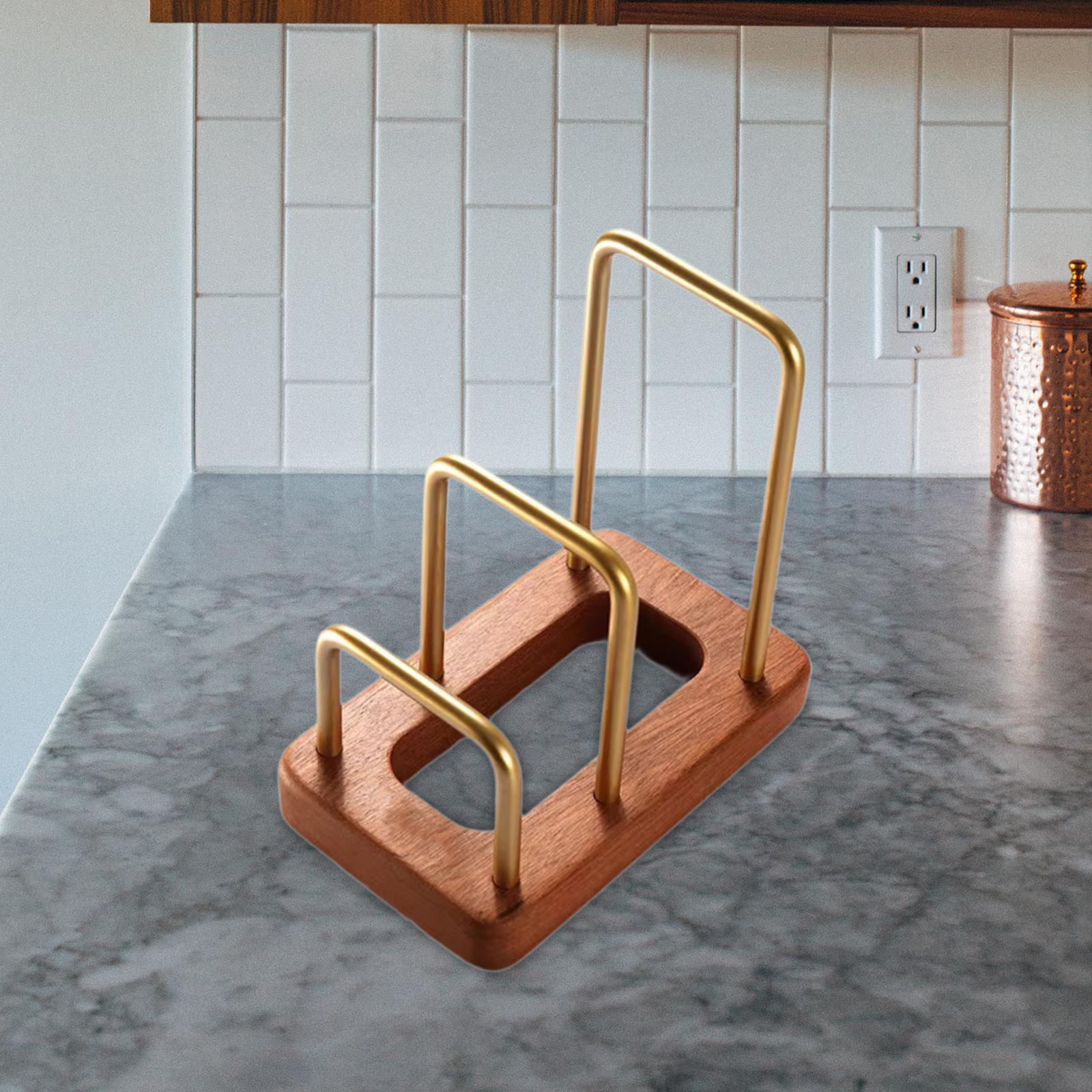 Kesme Tahtası Rafı Tencere Kap - Kitchen Cabinet Baking Sheet Organizer incelemesi ve fiyatı