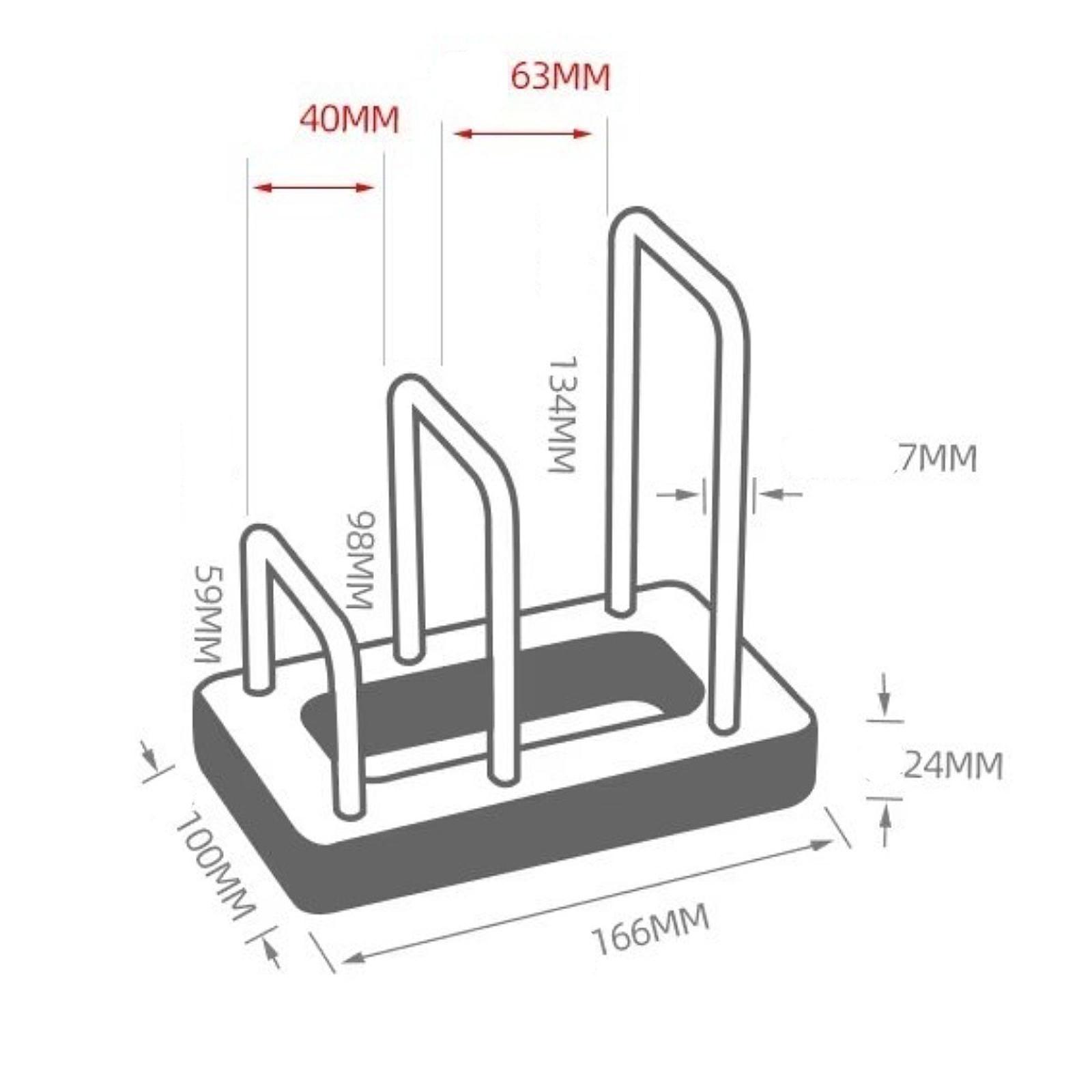 Kesme Tahtası Rafı Tencere Kap - Kitchen Cabinet Baking Sheet Organizer incelemesi ve fiyatı