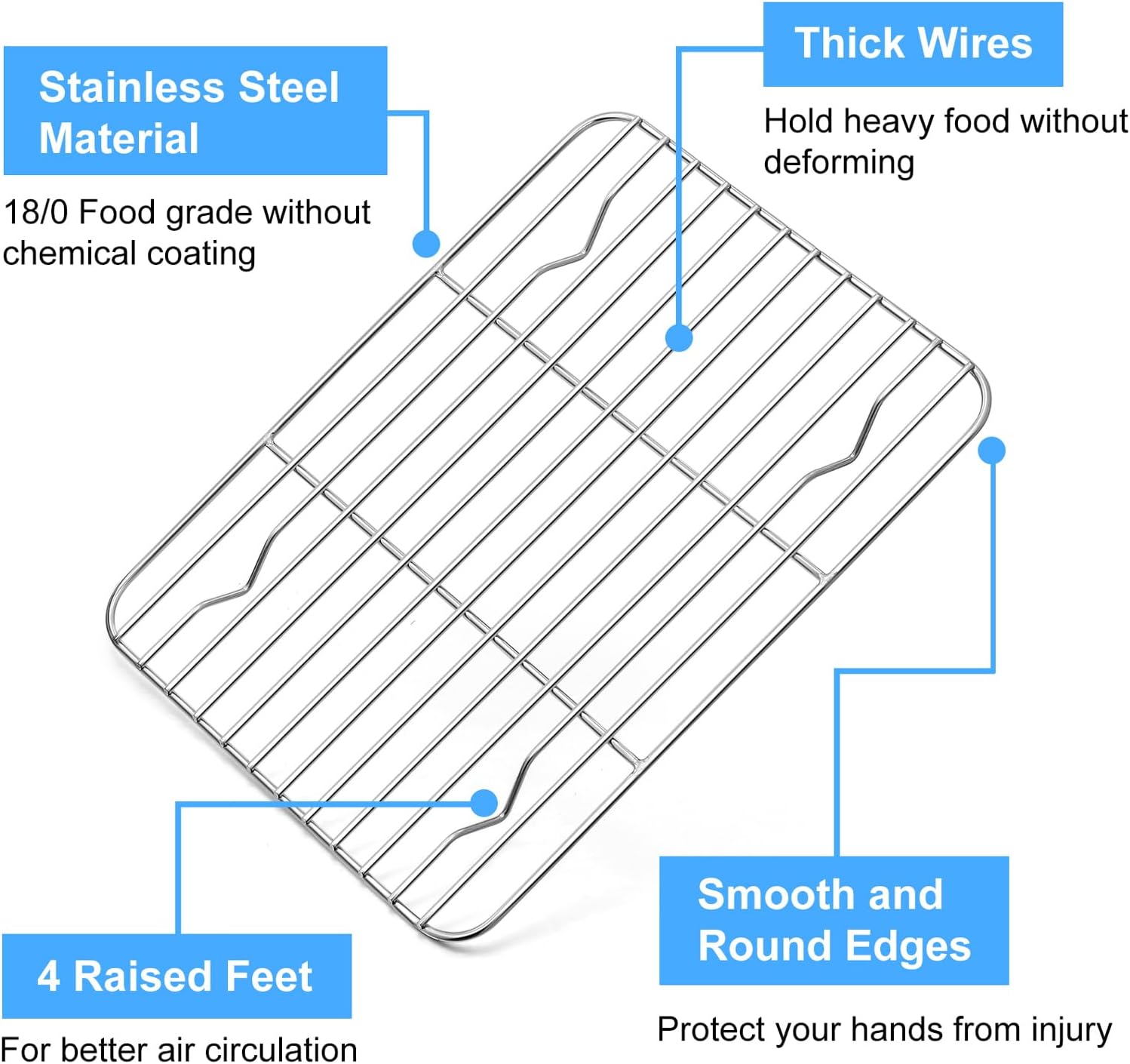 P&P CHEF 9.7' x 7.3' Soğutma v - Cooling Rack Wire incelemesi ve fiyatı